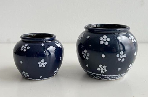 Gmundner keramik dirndl blau - keramik,