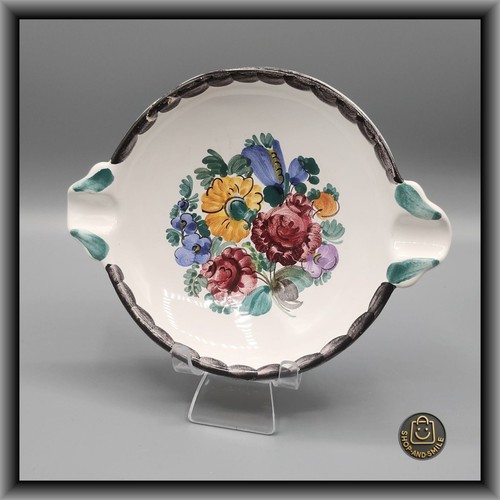 Aschenbecher blumen motiv - aschenbecher,