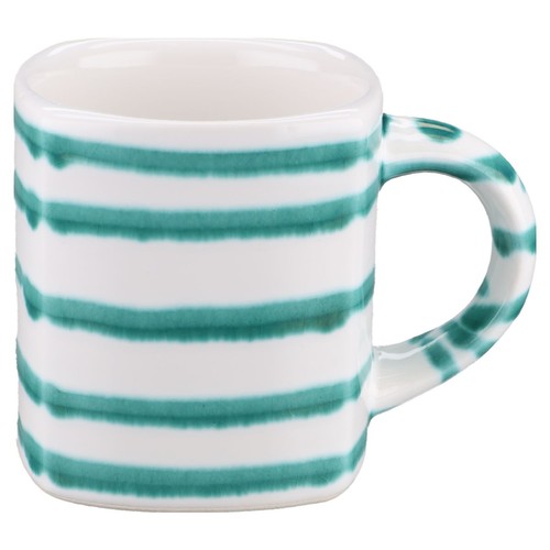 Kaffeetasse eckig gmundner - kaffeetasse,