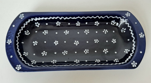 Gmundner keramik dirndl - keramik, blau