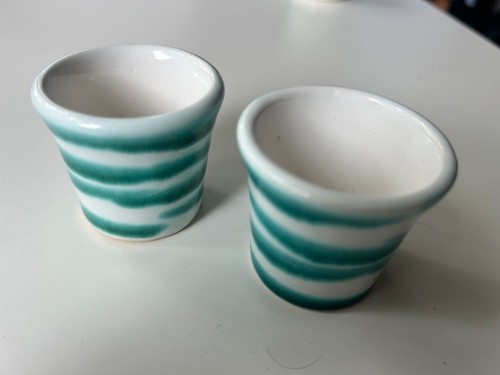 Gmundner keramik eierbecher - 2,